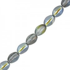 Czech Pinch beads 5x3mm Crystal marea 00030/28001